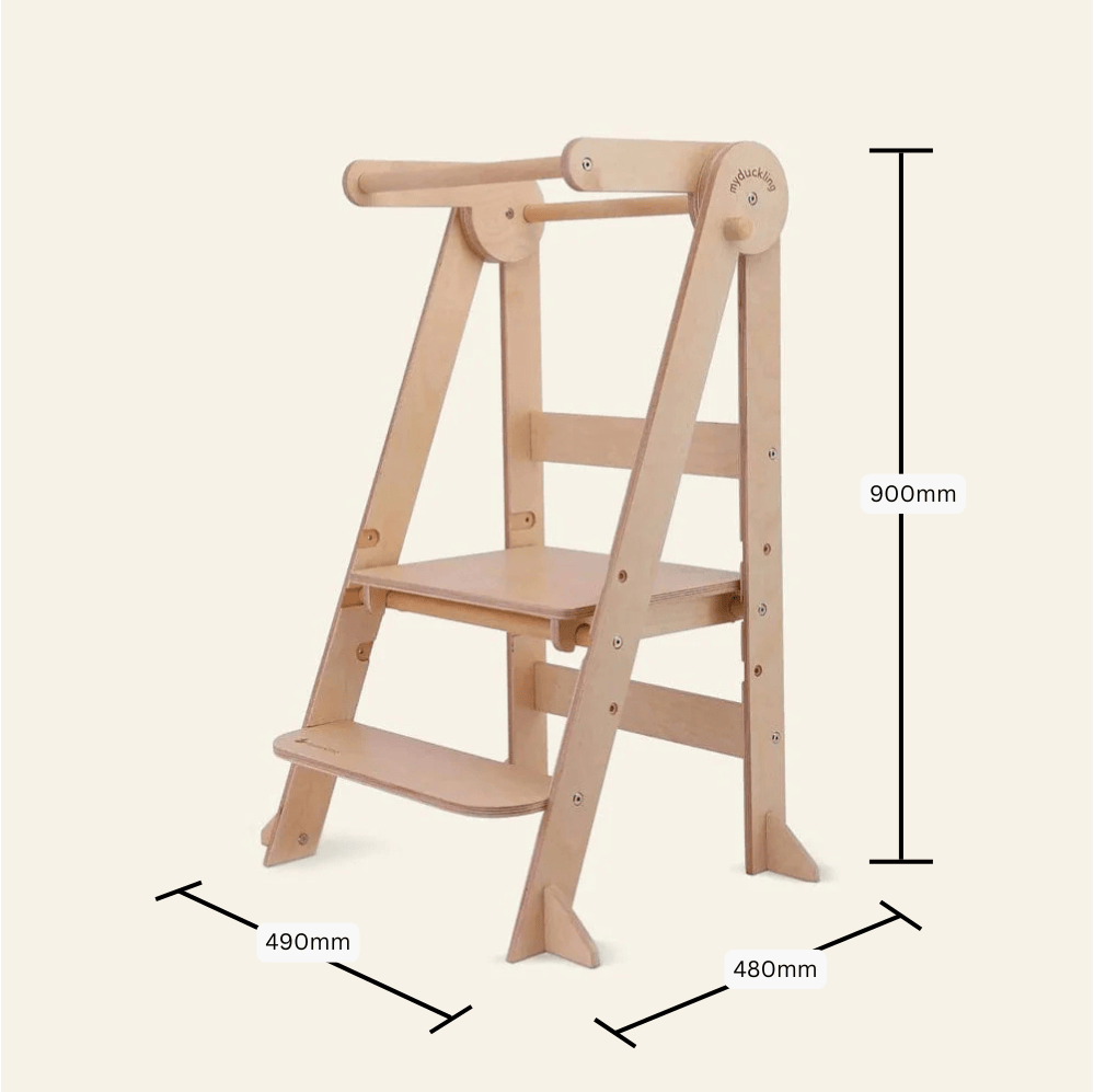 myduckling MILA Deluxe Folding Adjustable Learning Tower