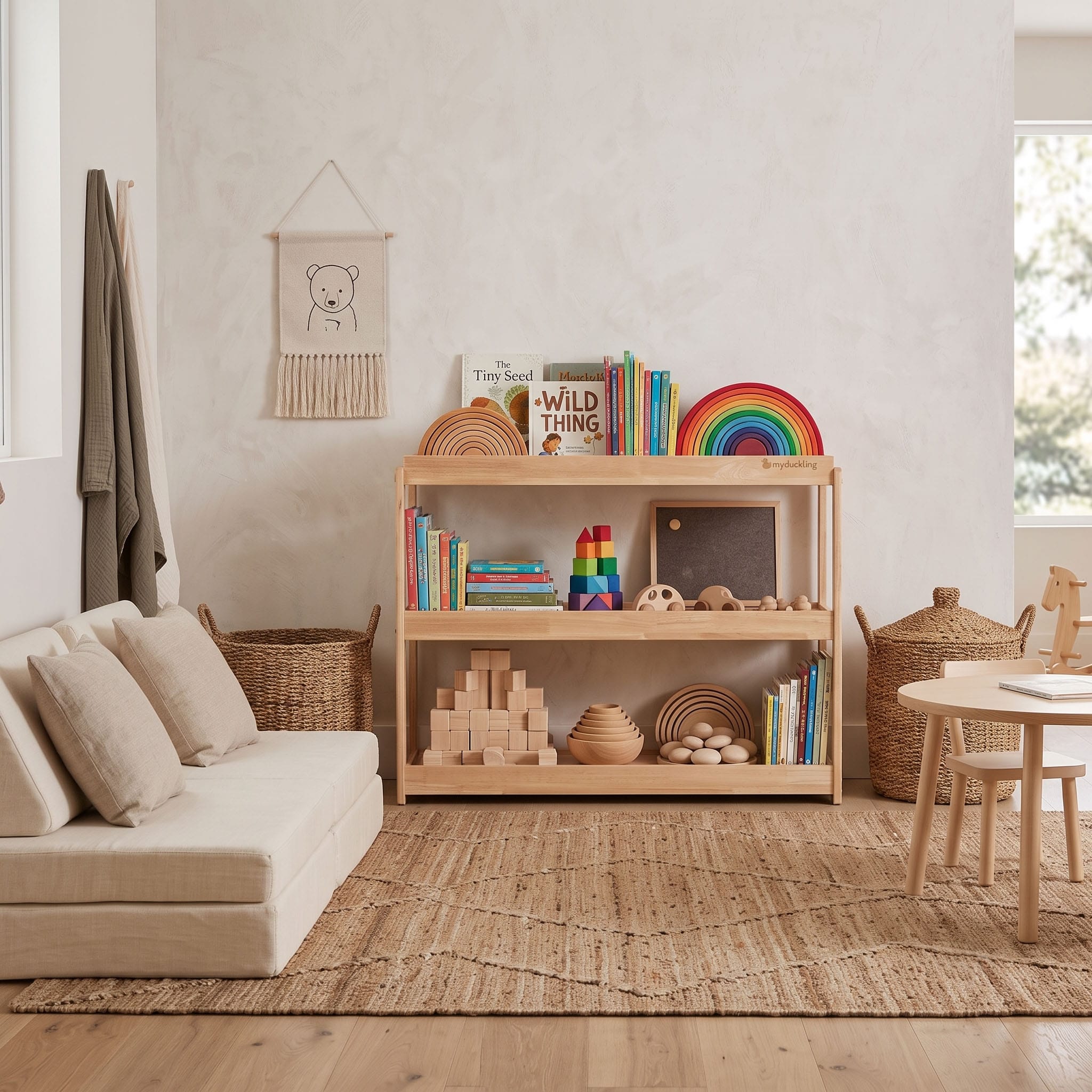 myduckling NALA Adjustable 3 Layer Storage Shelf