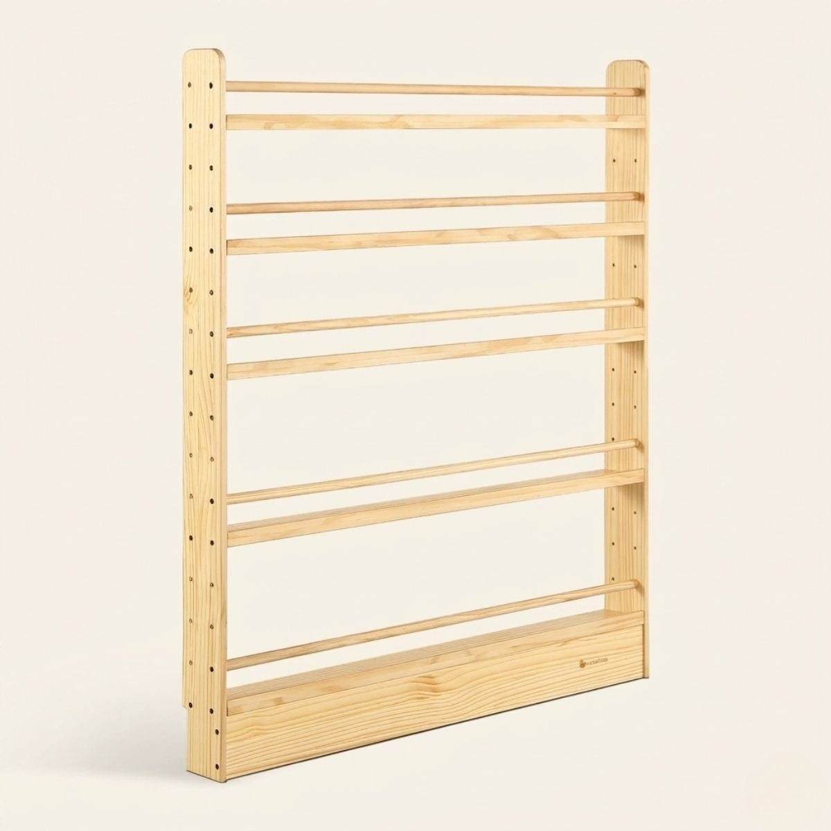 myduckling NALA Adjustable Solid Wood Bookshelf