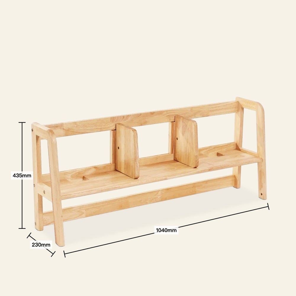 myduckling NALA Montessori Solid Wood Desktop Shelf