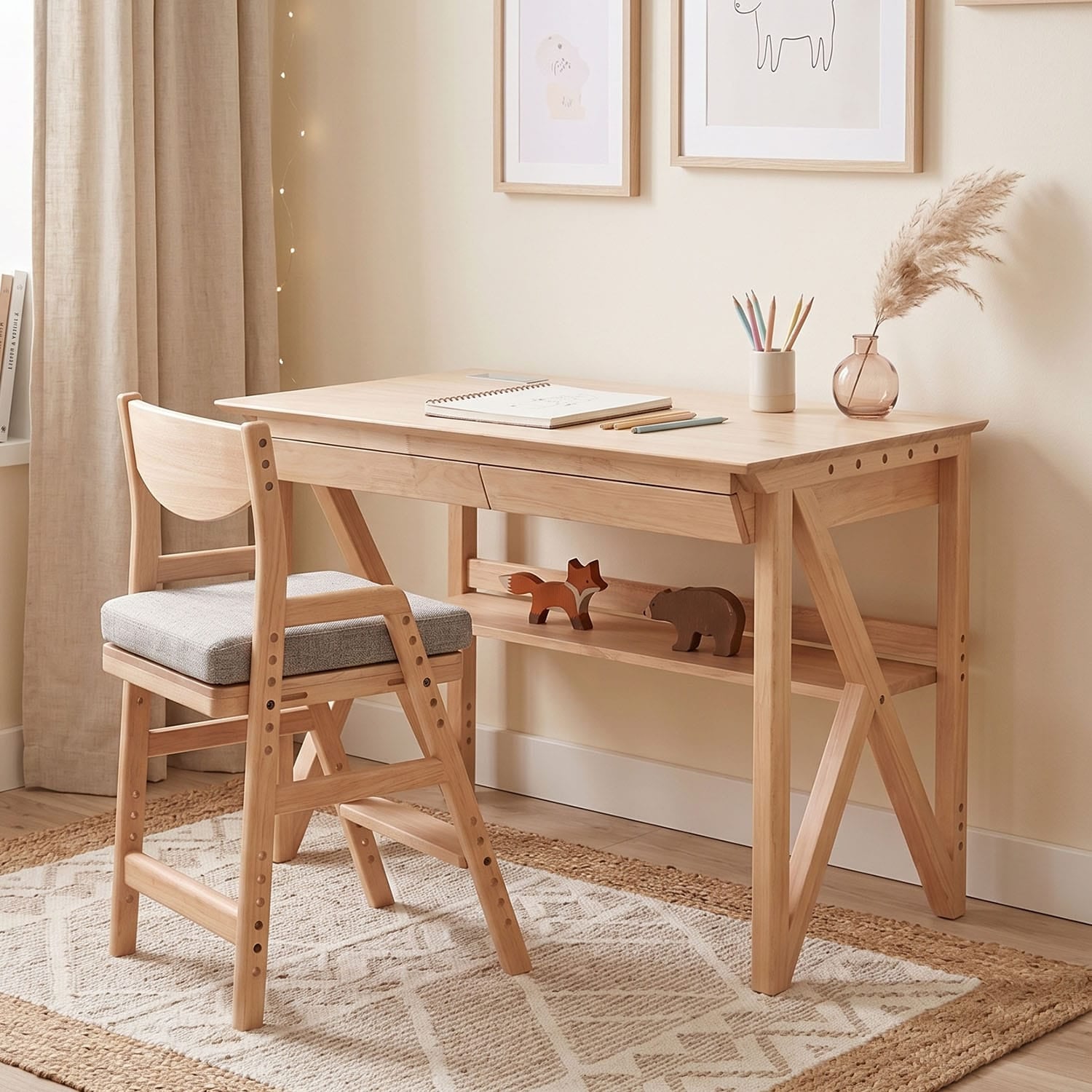 myduckling NALA Pro Study Set - Desk & Chair