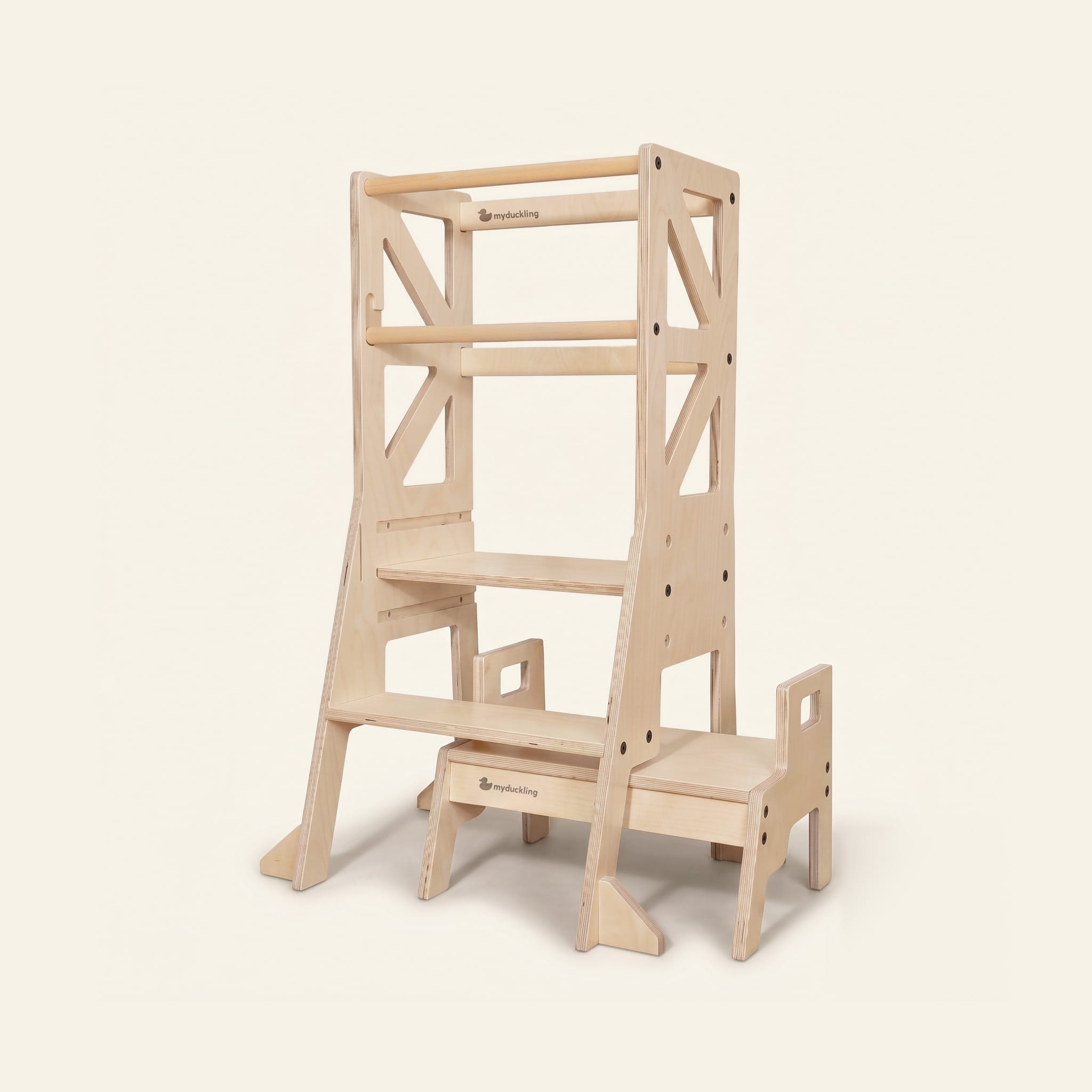 myduckling JALA Adjustable Learning Tower Natural