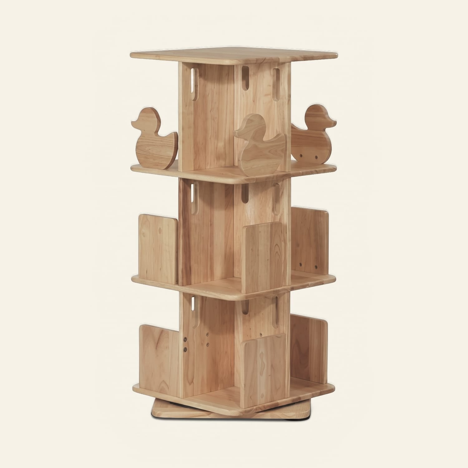 myduckling KOBI Rotating Bookcase Natural