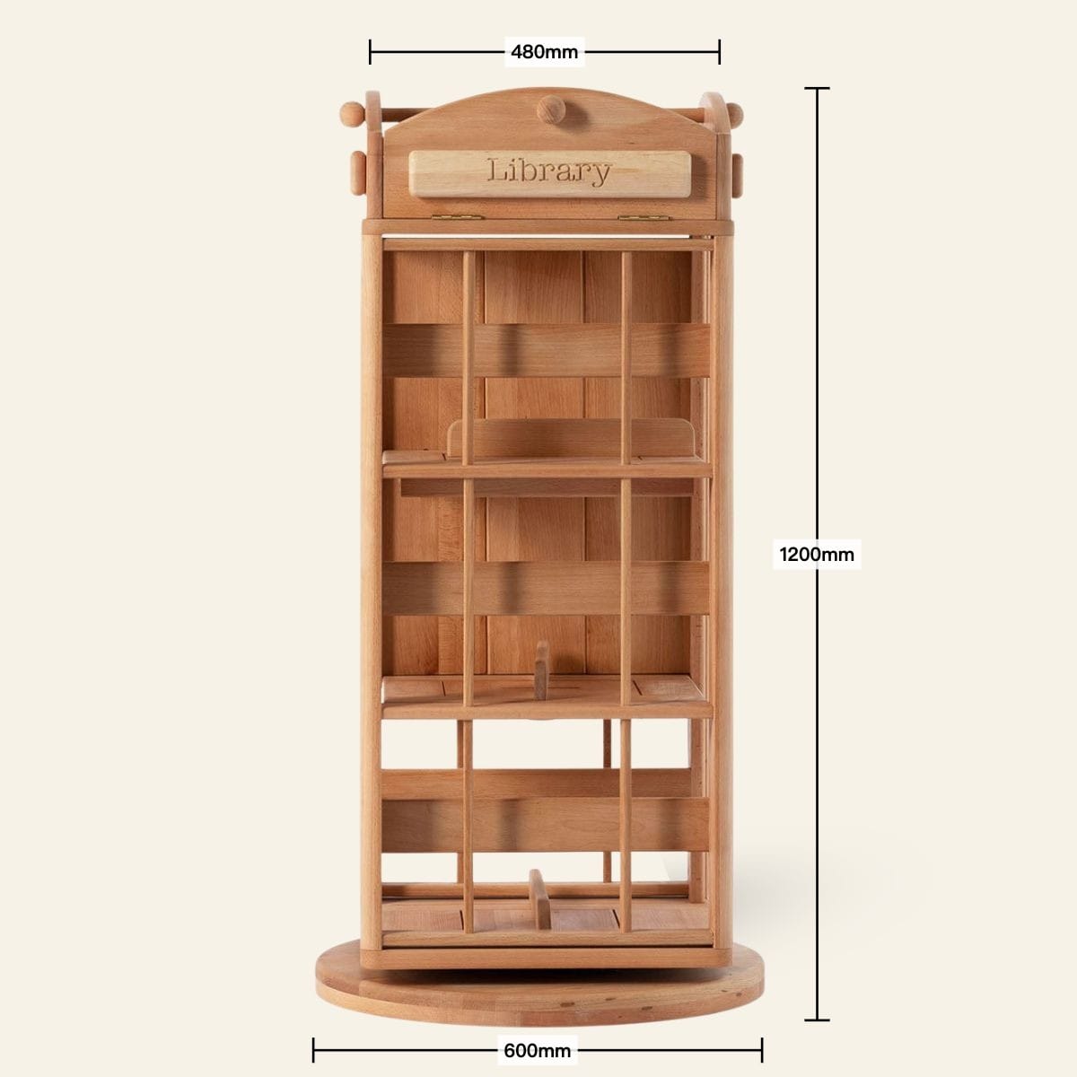 myduckling OLI Library Revolving Bookcase - London