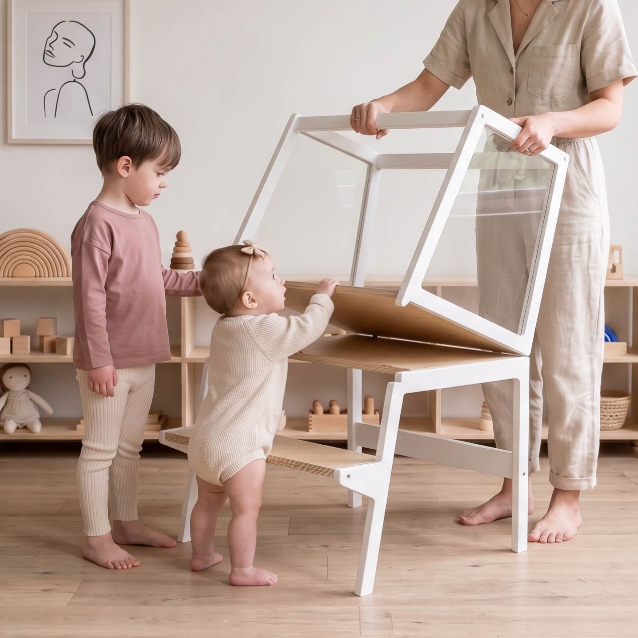 myduckling TOVA Convertible Learning Tower