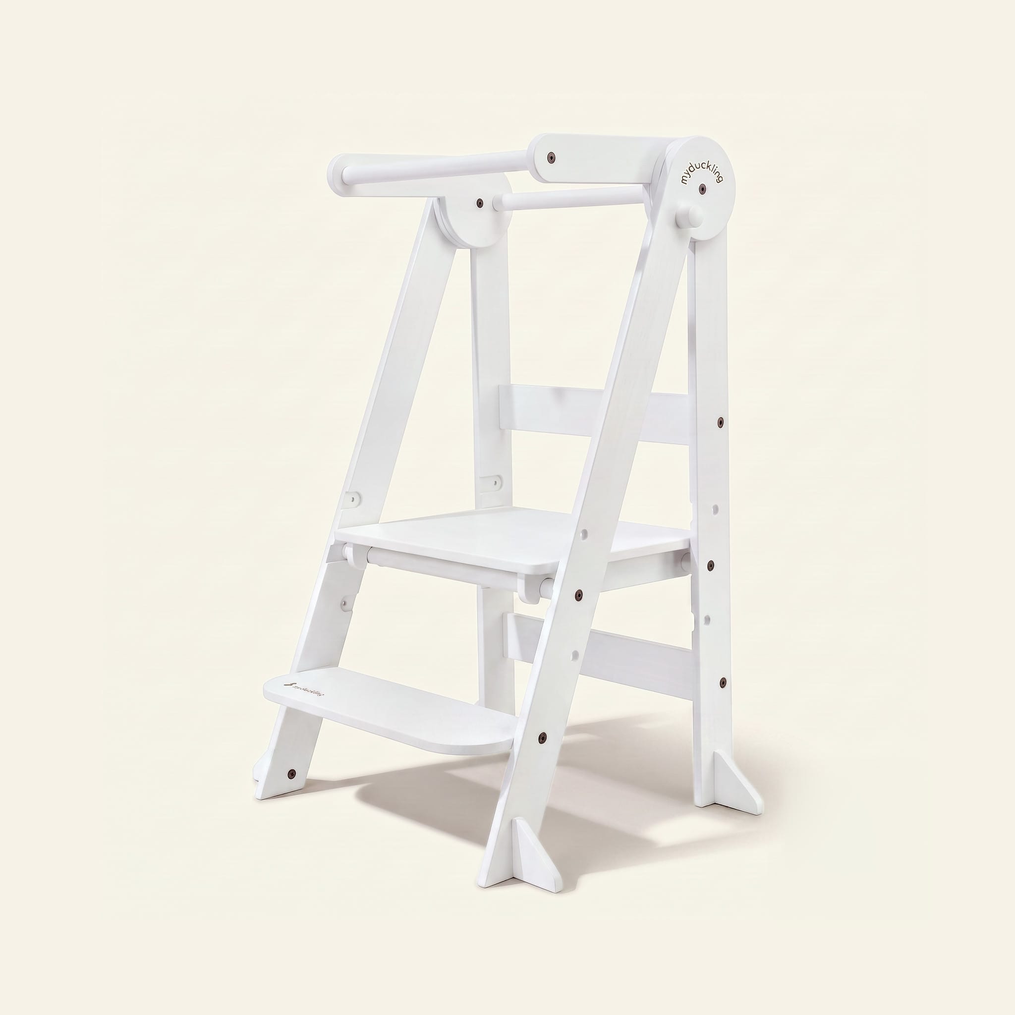 myduckling MILA Folding Adjustable Learning Tower White