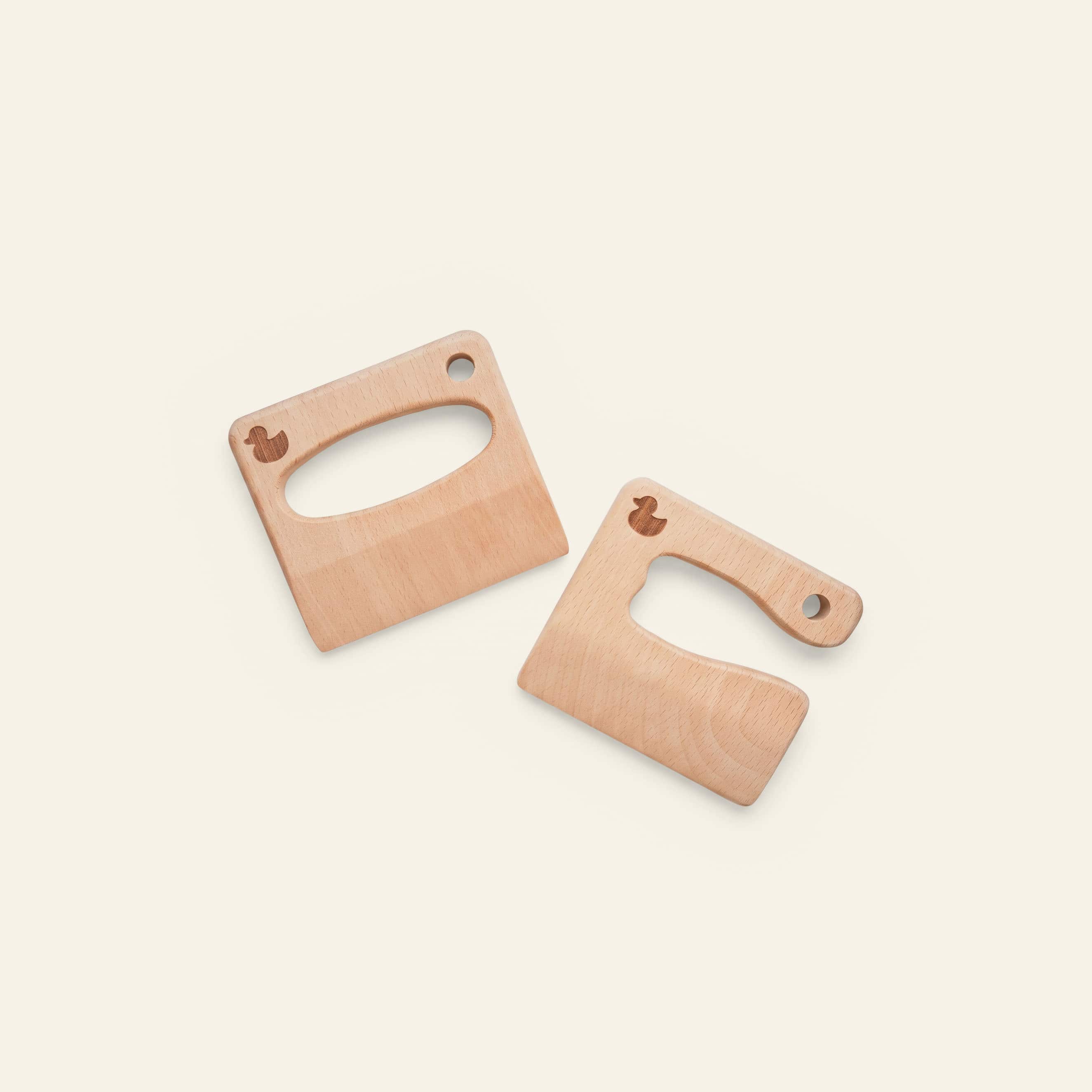 myduckling Wooden Kids Cutting Knife Set