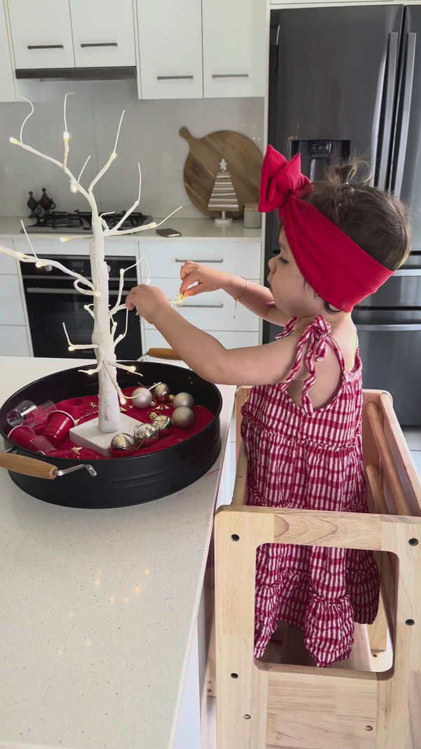 LOLA Deluxe Solid Wood Learning Tower