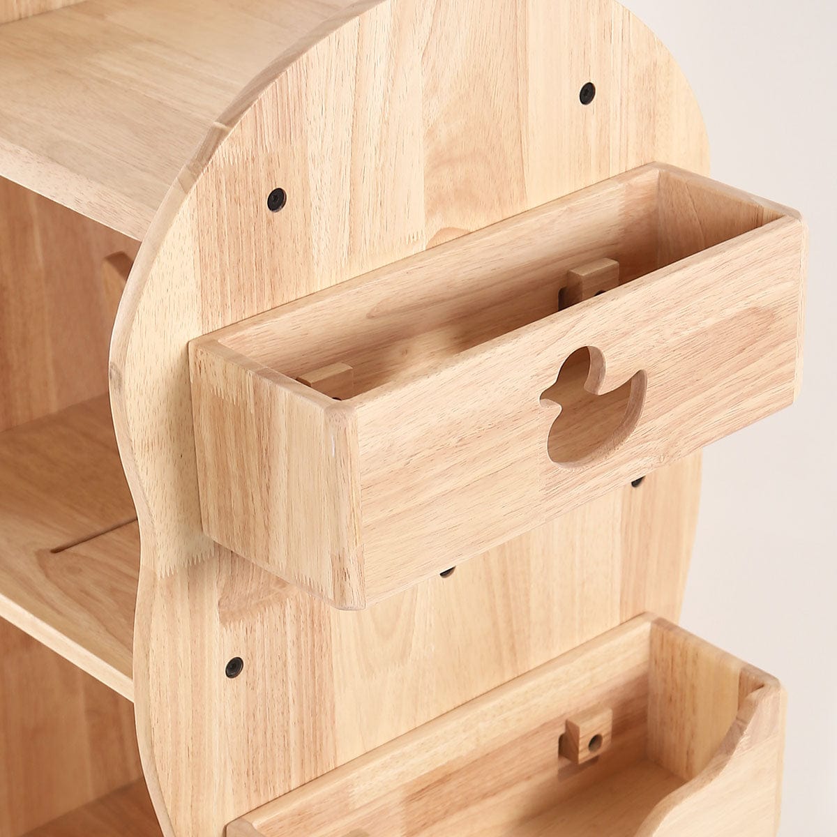 My Duckling BINDI Revolving Solid Wood Bookcase