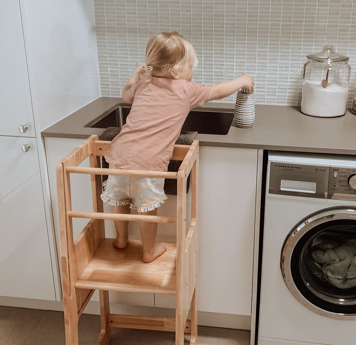 My Duckling LOLA Solid Wood Adjustable Learning Tower