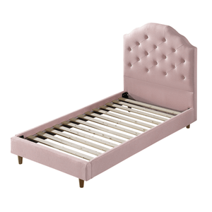 My Duckling MAYA Kids Single Upholstered Bed - Pink
